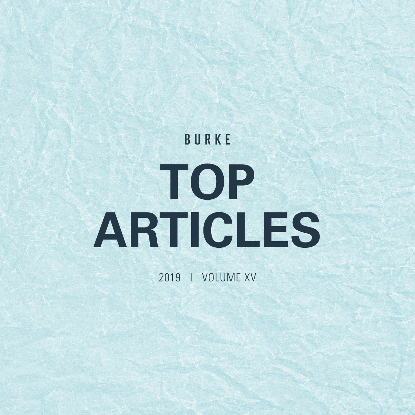 Browsing with BURKE | Top Articles 2019 | Volume 15