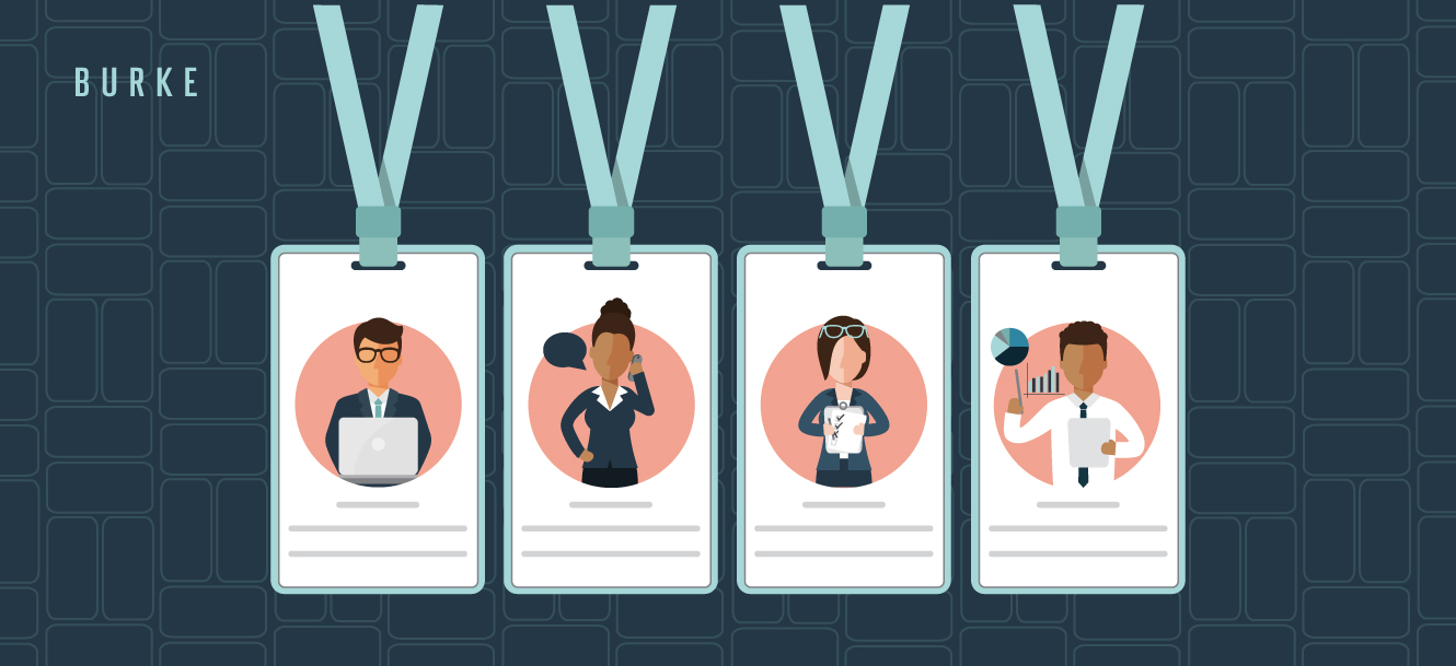 The Roles of Integrated Marketers, employee landyards