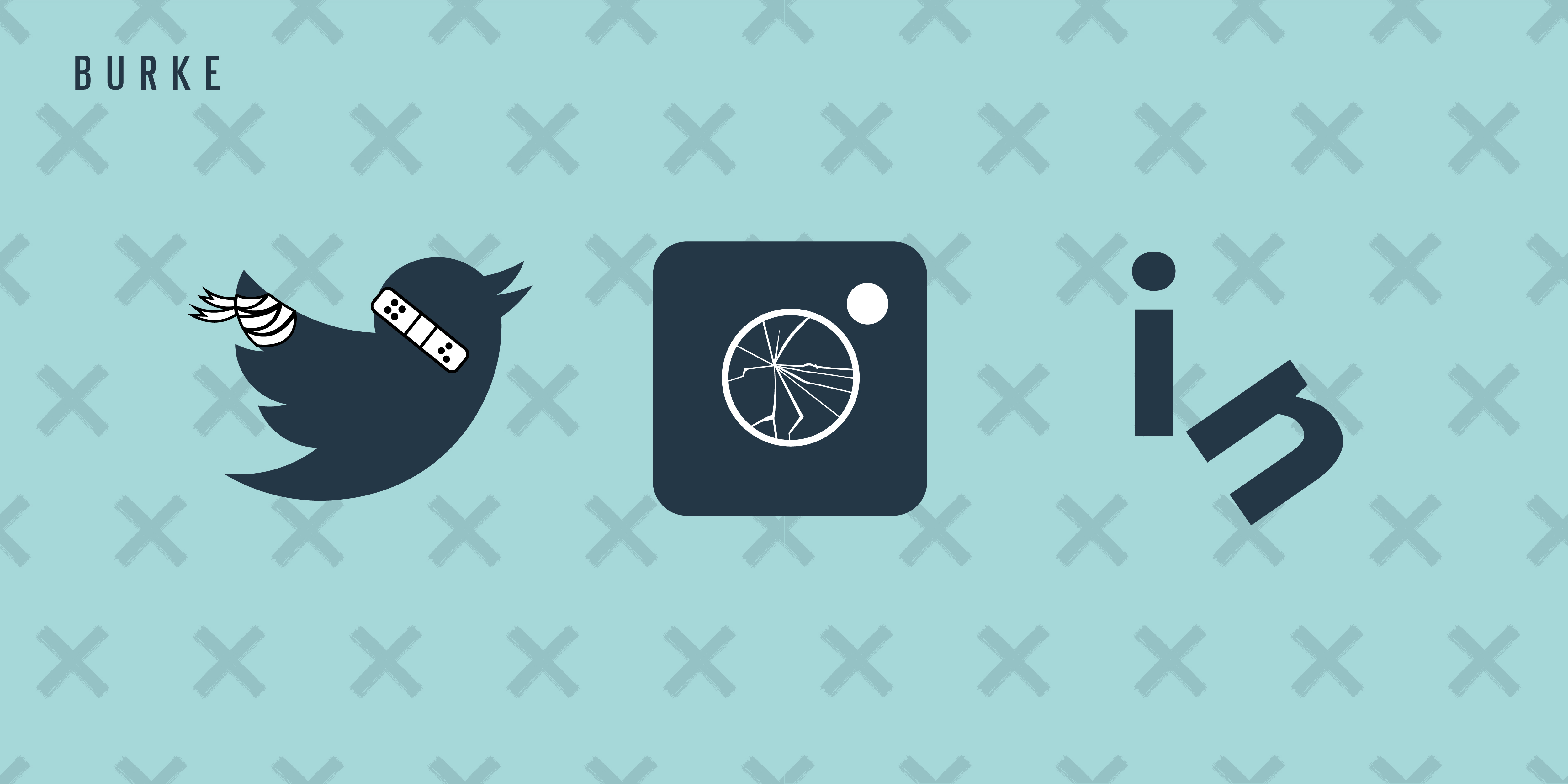 3 Major Social Media Mistakes - Instagram, Twitter, and LinkedIn icons
