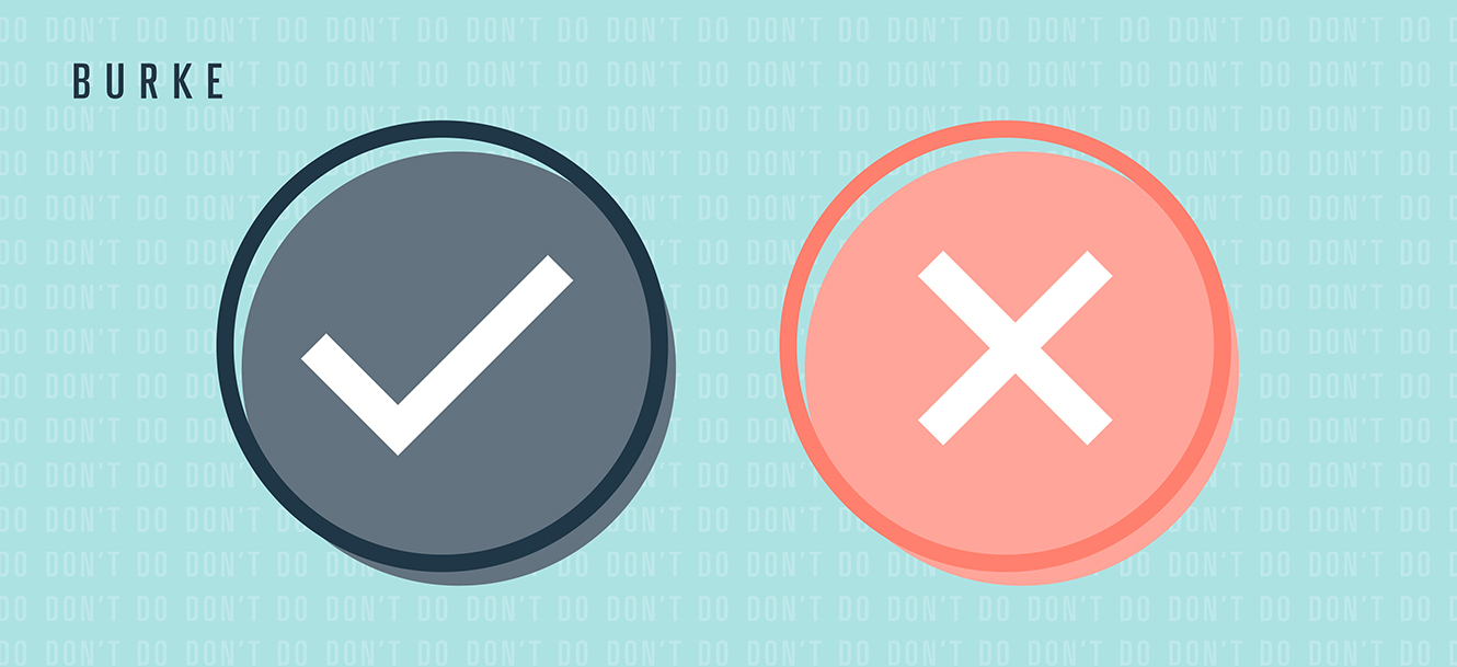 Blog header - dos and donts
