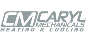 Logo for Caryl Mechanicals Heating & Cooling, with 